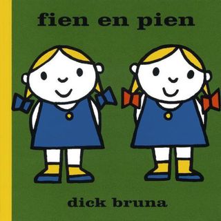 ミッフィー(miffy)の【絵本】Fien en Pien/ぴーんちゃんとふぃーんちゃん原書双子ブルーナ(洋書)