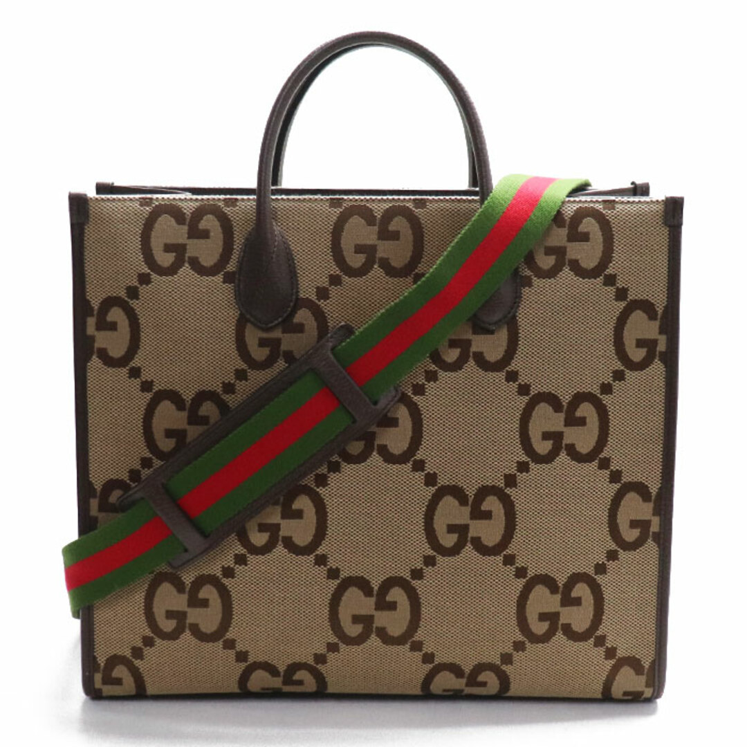 Gucci - GUCCI グッチ ジャンボGGトートバッグ 2Wayショルダーバッグ ...