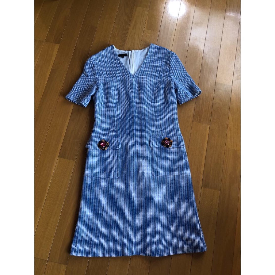 escada エスカーダ DUANNE TWEED DRESS-tops.edu.ng