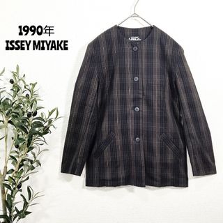 ISSEY MIYAKE - ☆1990年 オールド イッセイミヤケ☆ノーカラー