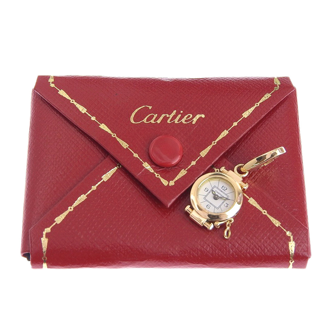 【CARTIER】カルティエ パシャ・ドゥ・カルティエ 時計風チャーム K18イエローゴールド レディース ペンダントトップ