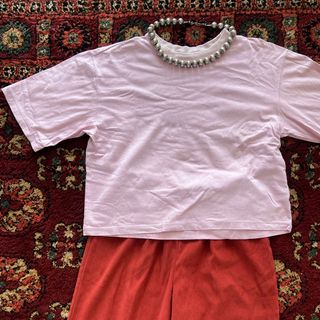 ビューティアンドユースユナイテッドアローズ(BEAUTY&YOUTH UNITED ARROWS)のbeauty&youth ピンクt(Tシャツ(半袖/袖なし))