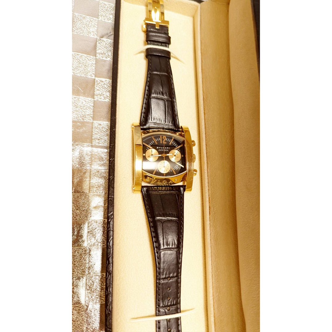 BVLGARI(ブルガリ)のブルガリ 世界99本限定 アショーマ k18ピンクゴールド メンズの時計(レザーベルト)の商品写真
