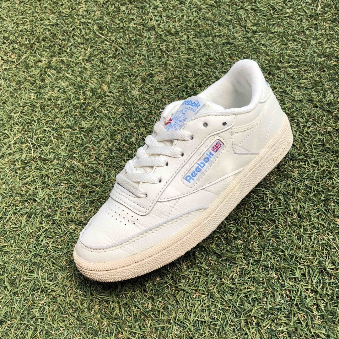 美品22 Reebok CLUB C 85リーボック クラブC85 HW172スニーカー