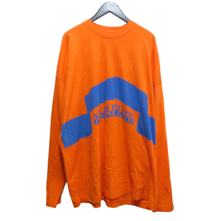 NAPA by Martine Rose SIRI L/S TEE ORANGE(Tシャツ/カットソー(七分/長袖))