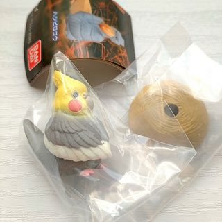 バンダイ(BANDAI)のまちぼうけ鳥２「オカメインコ(グレー)」１点 BANDAI(その他)