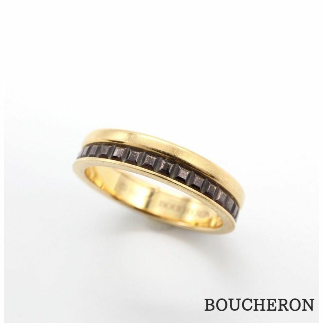 48素材BOUCHERON★ブシュロン キャトル クラシック ハーフ リング 750