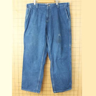 カーハート(carhartt)のcarharttカーハート デニムペインターパンツ ワークブルーW38 ss80(ペインターパンツ)