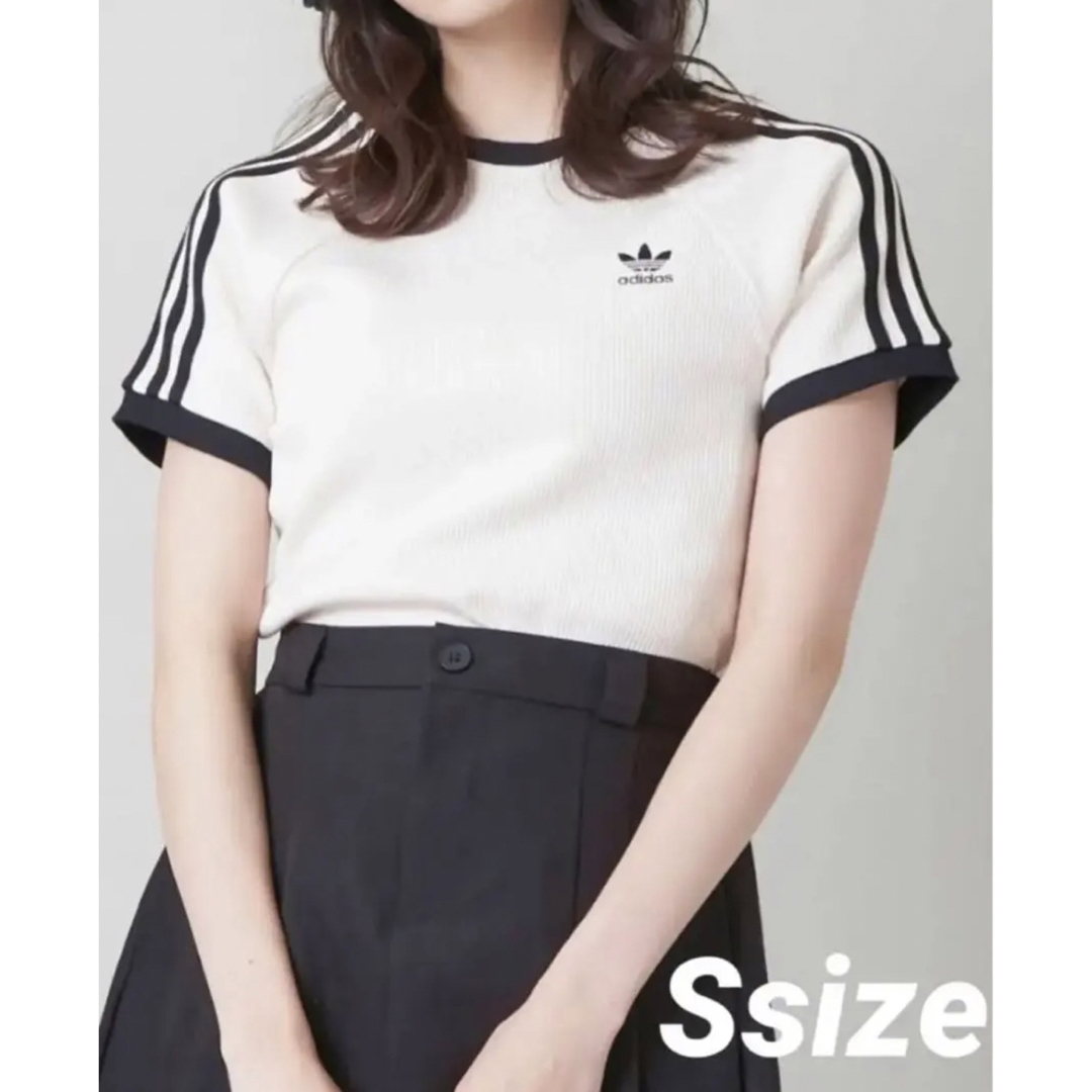 adidas - adidas アディダス ワッフルtシャツ 半袖 スリーストライプス