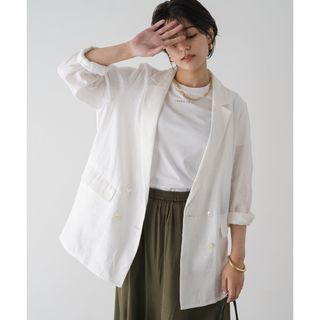 完売品　Loungedress(ラウンジドレス)  リネンジャケット