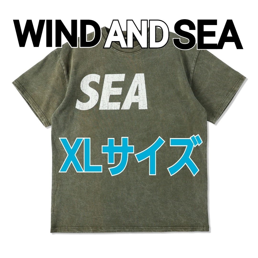 WIND AND SEA - WINDASEA☆SEA CRACK-P-DYE S/S Teeウィンダンシーの 