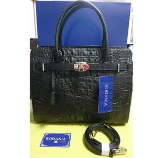 RODANIA - ✨最終価格✨ RODANIA ロダニア クロコダイル ハンドバッグ