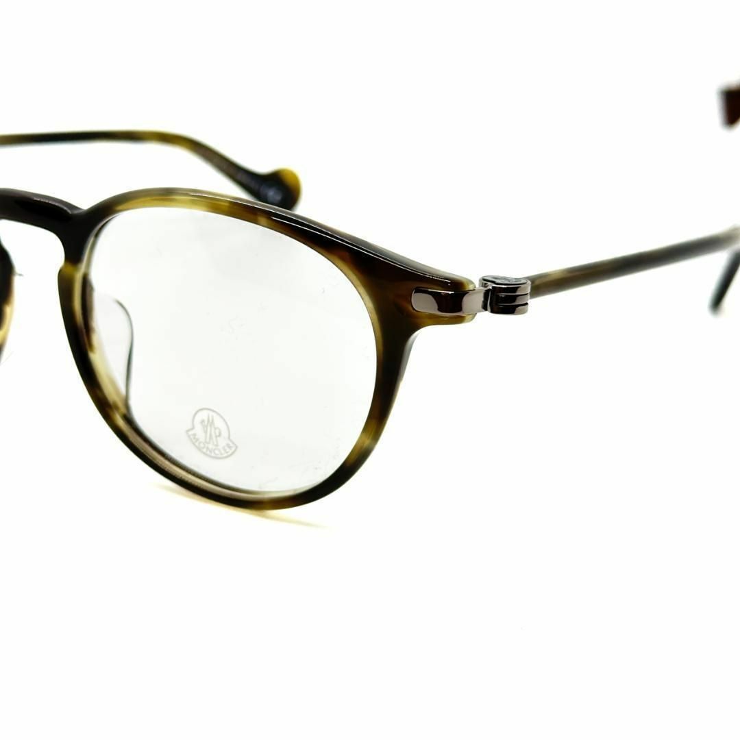 MONCLER ML5044-F 001 メガネ フレーム ブラック ラウンド - minik.hr