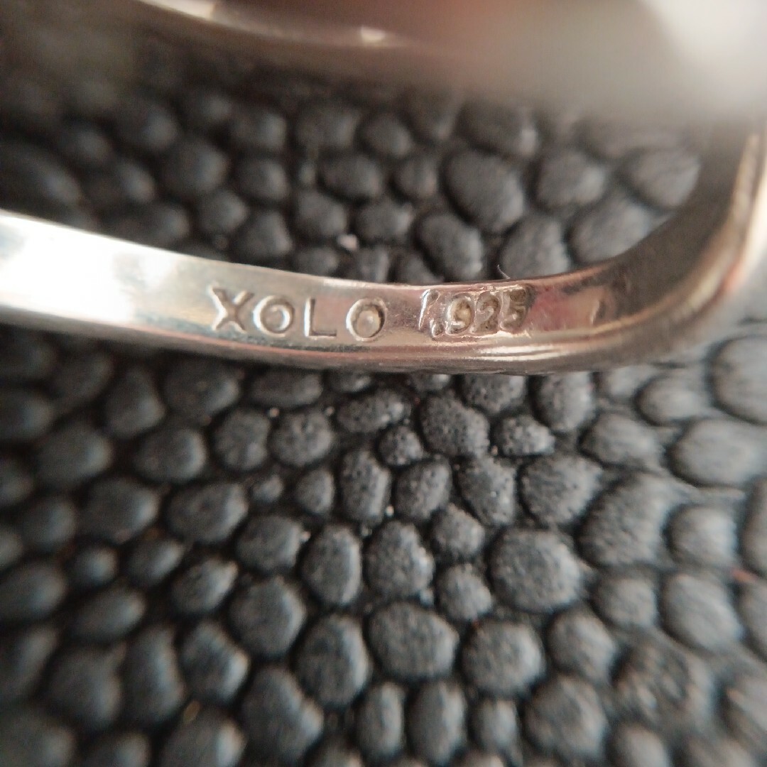 CS18) SILVER 925 シルバー XOLO リング 指輪 メンズ-