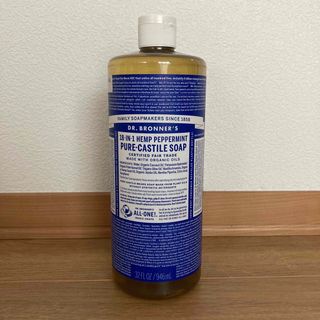 ドクターブロナー(Dr.Bronner)の※うっしっし様※ドクターブロナーマジックソープ　ペパーミント　946ml(ボディソープ/石鹸)