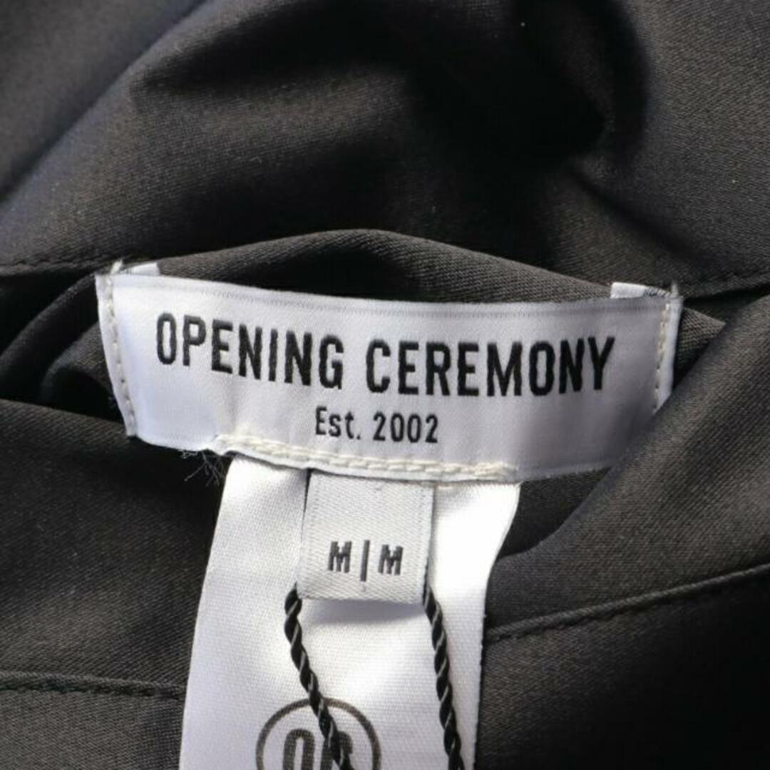 OPENING CEREMONY(オープニングセレモニー)の ブルゾン ピンク ブラック フリル リバーシブル ロゴ刺繍 レディースのジャケット/アウター(ブルゾン)の商品写真