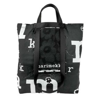 マリメッコ(marimekko)の新品 マリメッコ Marimekko トートバッグ キオスキ FUNNY TOTE MARIMERKKI BLACK/WHITE(トートバッグ)