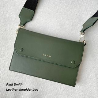 ポールスミス(Paul Smith)の美品 ポールスミス コンサティーナ クロスボディバッグ ショルダー 斜めがけ(ショルダーバッグ)