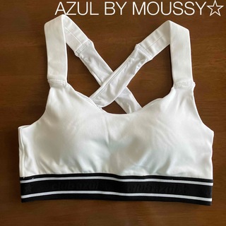 アズールバイマウジー(AZUL by moussy)のクラブアズール バッククロスブラトップ☆(ブラ)