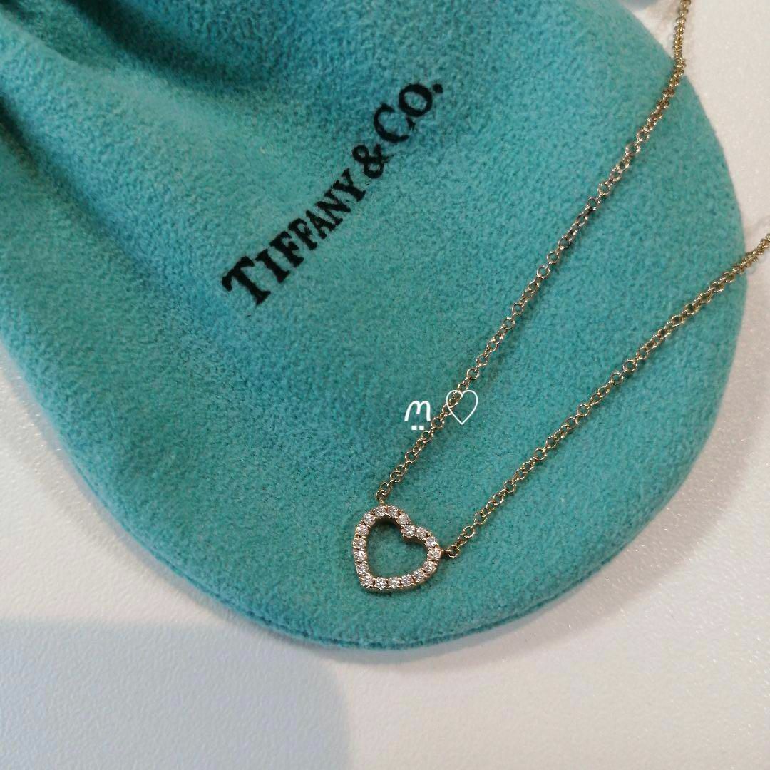 Tiffany & Co. - ティファニー メトロハートネックレス ペンダント