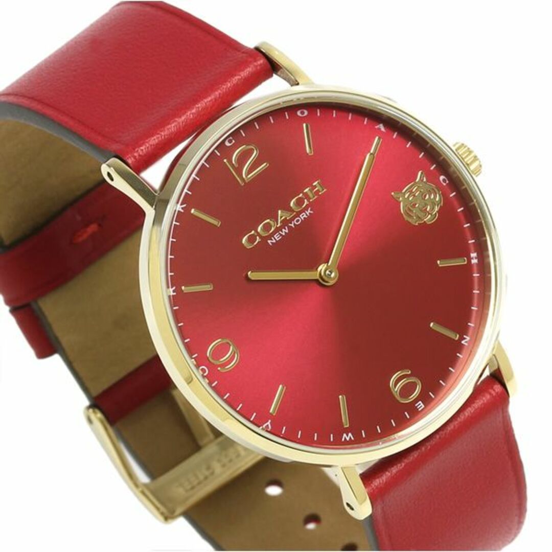 COACH - COACH コーチ 腕時計 レディース ペリー レッド 赤 14503867の