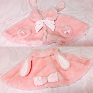 アンジェリックプリティー(Angelic Pretty)のアンプリ♡うさ耳ケープ(ポンチョ)