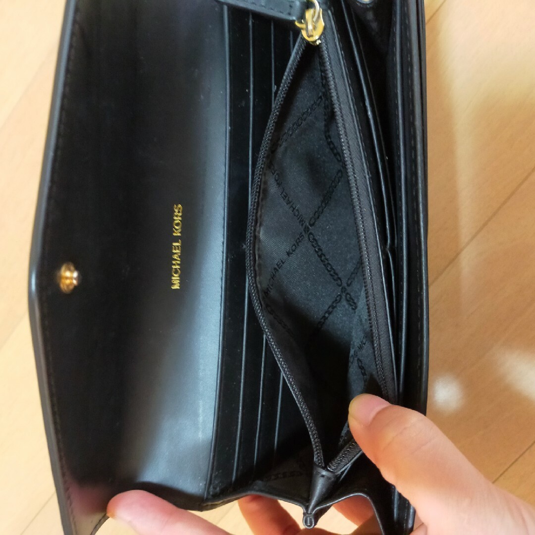 MICHAEL KORS マイケルコース　長財布　黒財布　✨美品✨