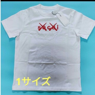 サカイ(sacai)のsacai KAWS Flock Print T-shrit White(Tシャツ/カットソー(半袖/袖なし))
