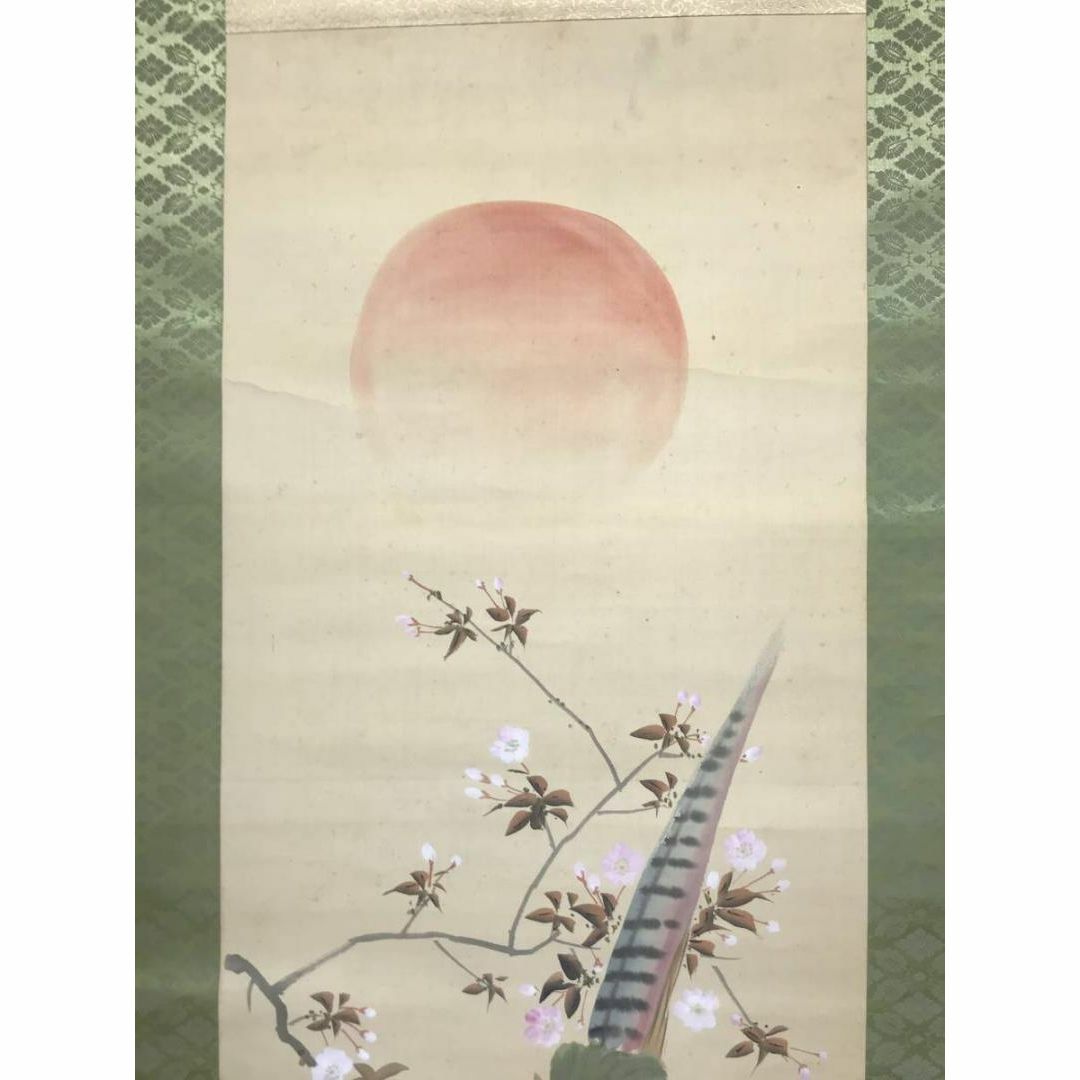 作者不詳/山桜に雉図/キジ図/掛軸☆宝船☆AC-154の通販 by 掛軸 作者不詳/山桜に雉図/キジ図/掛軸☆宝船☆AC-154の通販 by 掛軸