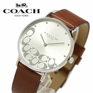 コーチ(COACH)のCOACH コーチ ホワイト 腕時計 レザー 革 レディース 14503803(腕時計)