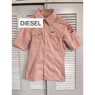 ディーゼル(DIESEL)のDIESEL ディーゼル 刺繍入りシャツ(シャツ/ブラウス(半袖/袖なし))