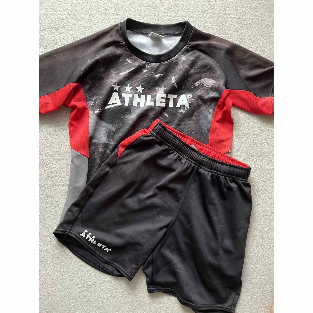 ATHLETA(アスレタ)のアスレタ 150 セットアップ　プラシャツ キッズ/ベビー/マタニティのキッズ服男の子用(90cm~)(Tシャツ/カットソー)の商品写真