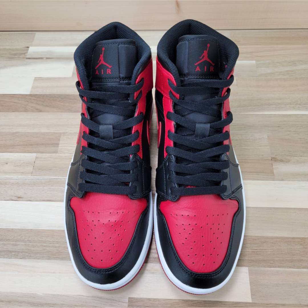 Nike Air Jordan 1 Mid Bred Toe 新品 27