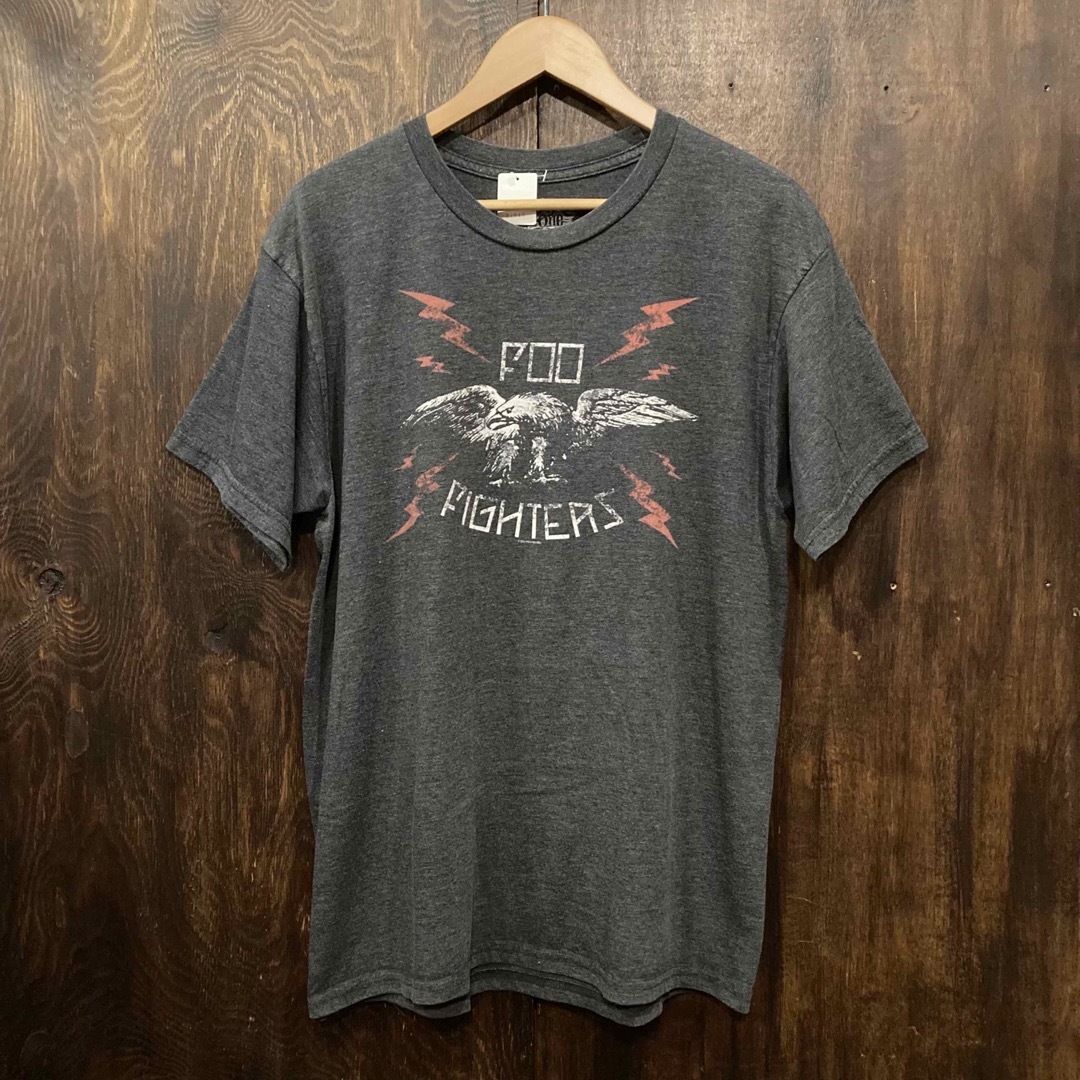 FOO FIGHTERS フーファイターズ バンドT Tシャツ グレー Lサイズ