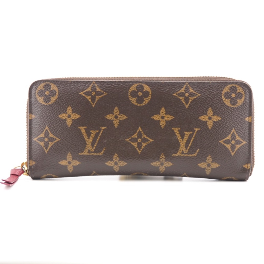 ルイヴィトン LOUIS VUITTON 長財布
 モノグラム ポルトフォイユ・クレマンス M60742 ブラウン