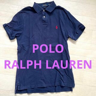 ポロラルフローレン(POLO RALPH LAUREN)のポロラルフローレン　Mサイズ　半袖ポロシャツ　ワンポイント　シンプルワッペン(ポロシャツ)