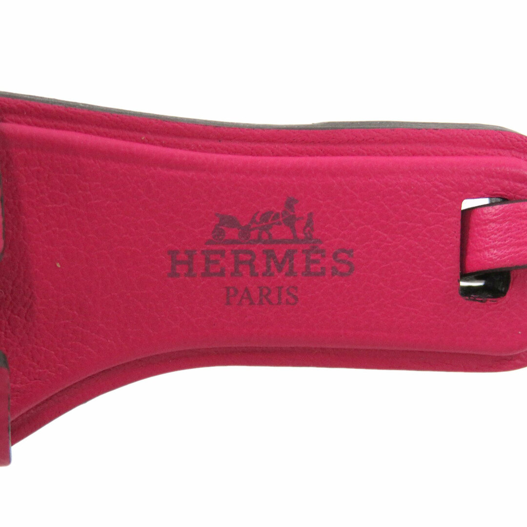 HERMES オランナノ バッグチャーム ローズメキシコ キーホルダー エプソン レディース 5