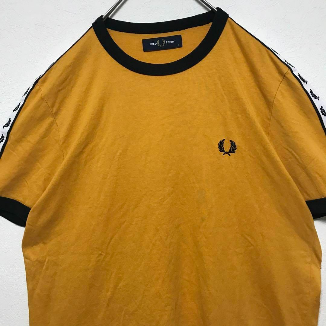 FRED PERRY - フレッドペリー 半袖 リンガーネック Tシャツ サイド