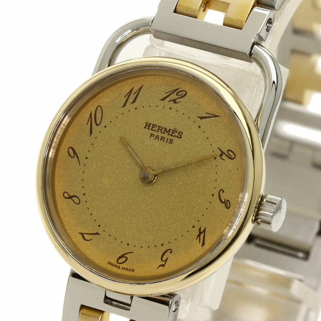 HERMES アルソー 腕時計 SS SSxGP レディース