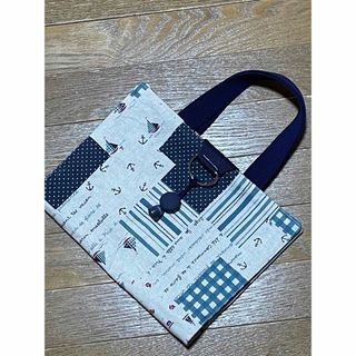 レビューブックカバー　ハンドメイド(ブックカバー)