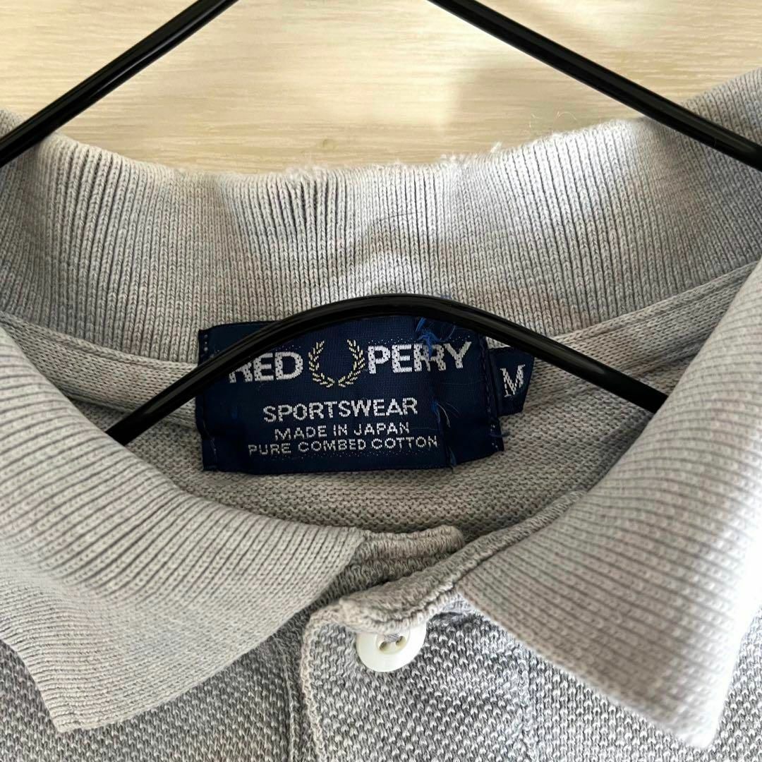 FRED PERRY(フレッドペリー)のフレッドペリー　Mサイズ　半袖ポロシャツ　ゴルフ メンズのトップス(ポロシャツ)の商品写真