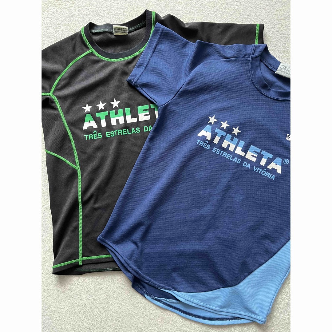 ATHLETA(アスレタ)のアスレタ 150 プラシャツ　2枚セット キッズ/ベビー/マタニティのキッズ服男の子用(90cm~)(Tシャツ/カットソー)の商品写真