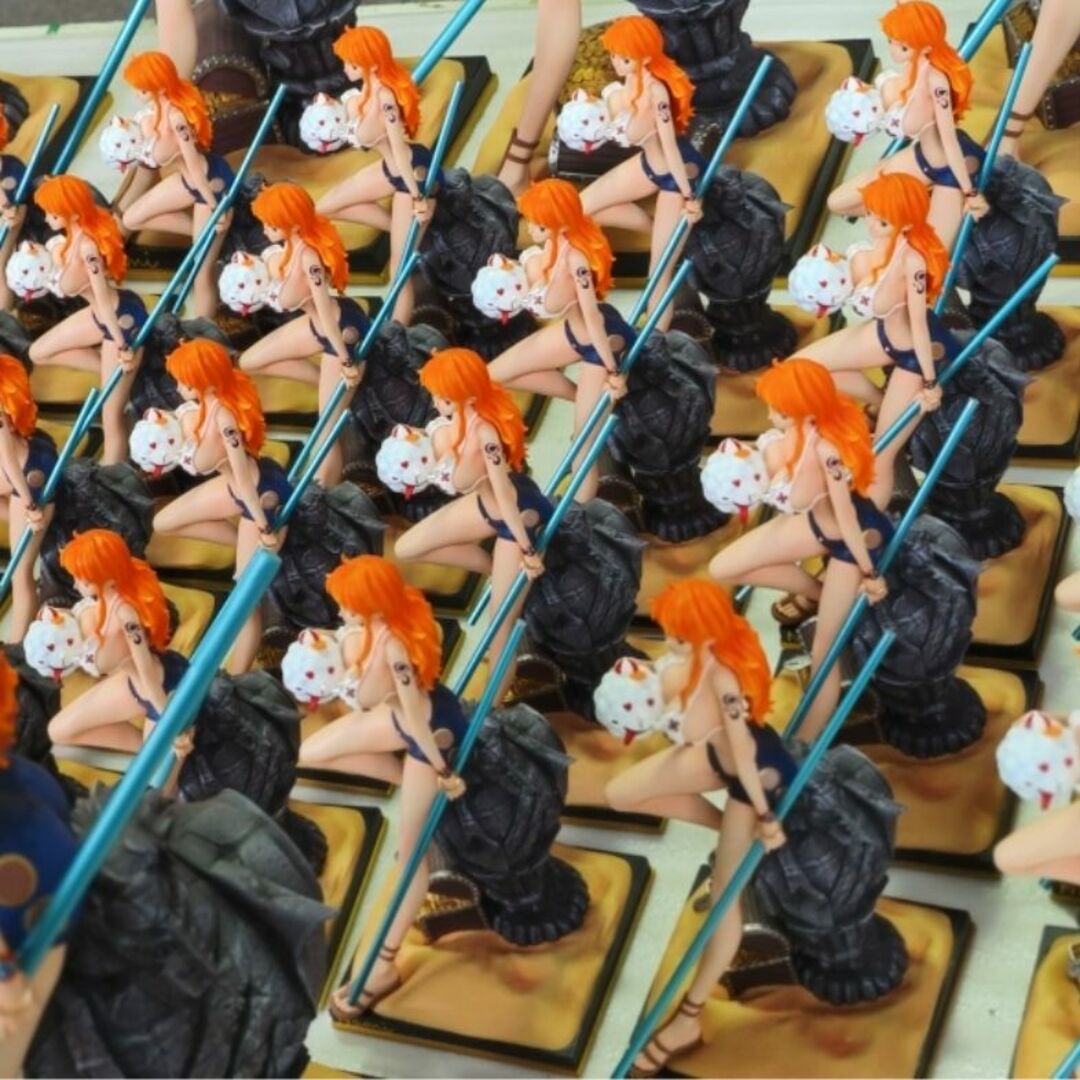 ワンピース 麦わらの一味 ナミ フィギュア ガレージキット 1/8スケール-
