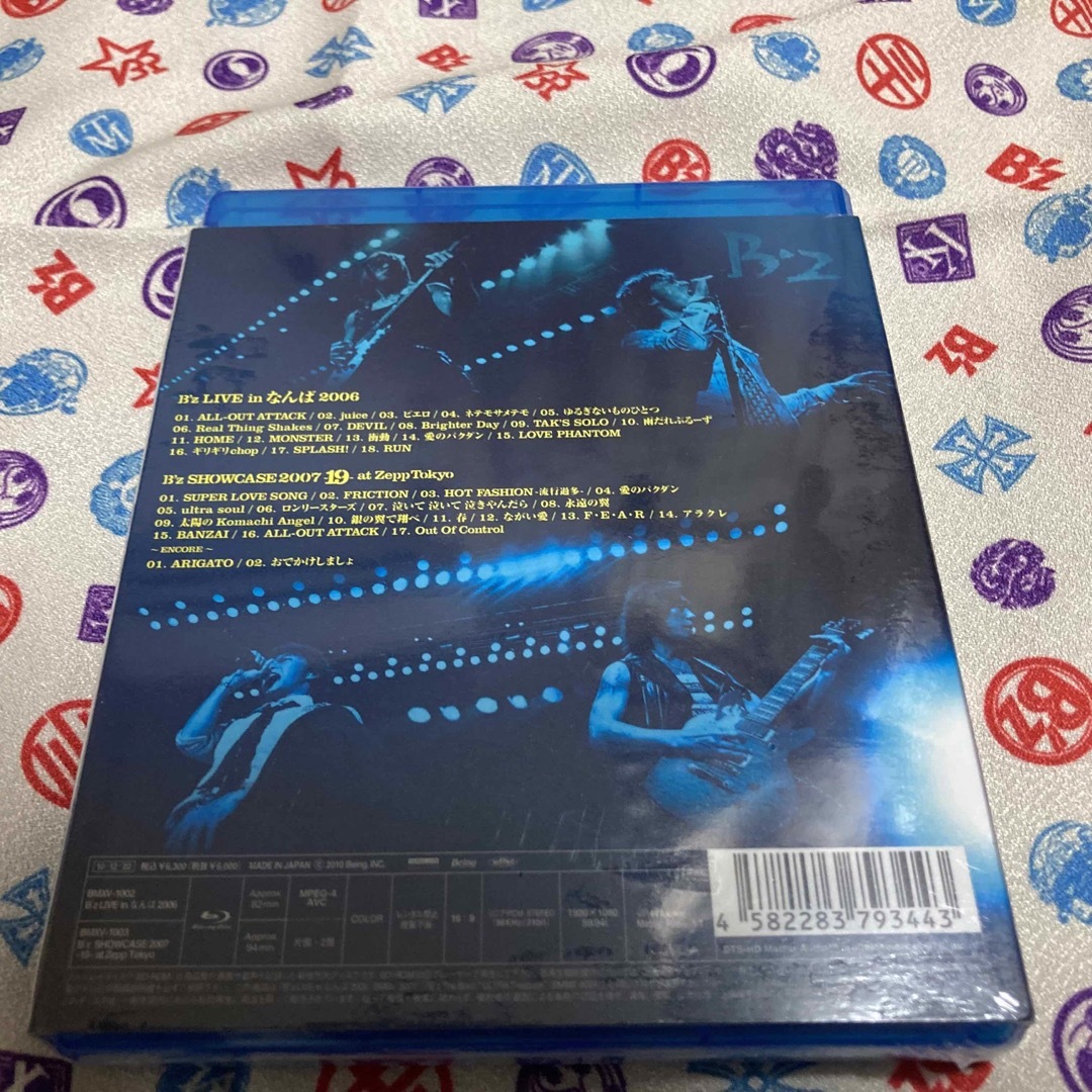 新品Blu-ray B'z なんば2006　2007 19 Zepp Tokyo エンタメ/ホビーのDVD/ブルーレイ(ミュージック)の商品写真