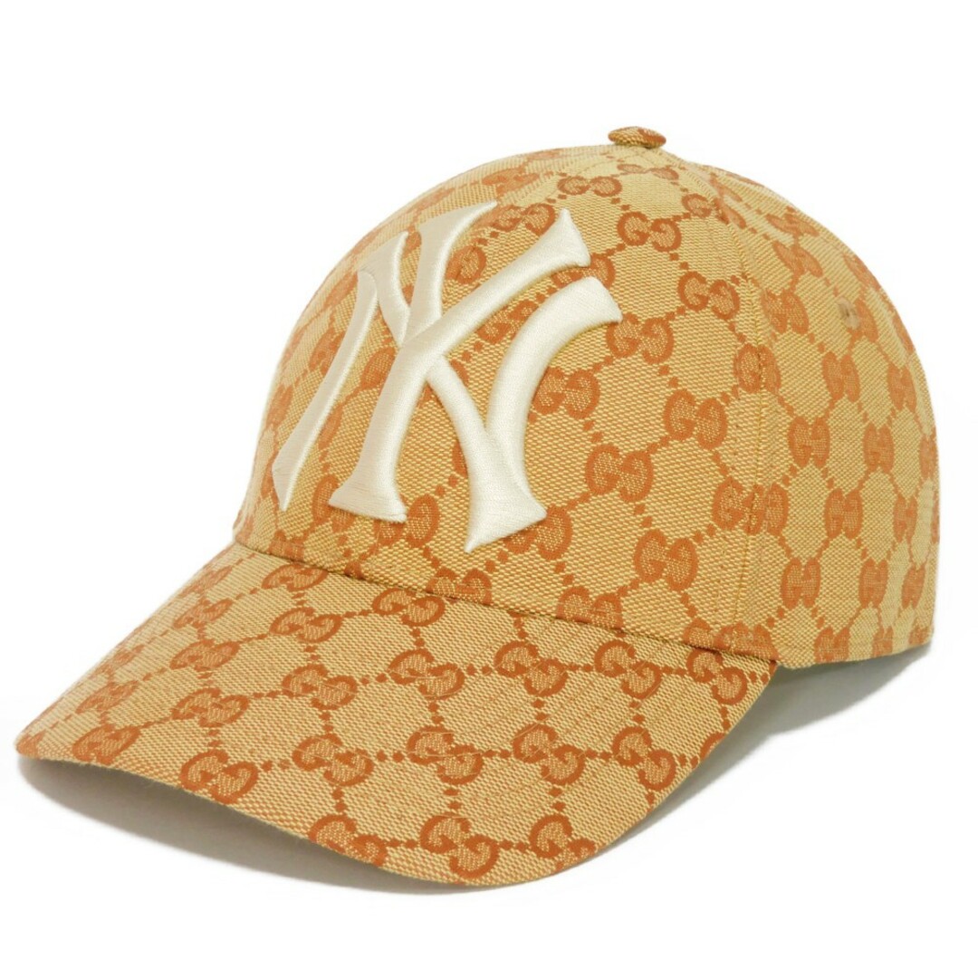 Gucci - GUCCI グッチ NYパッチ ベースボールキャップ 57-61 GG