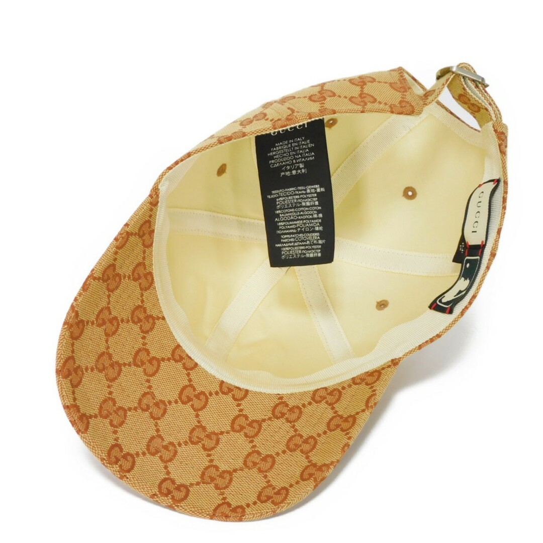 Gucci - GUCCI グッチ NYパッチ ベースボールキャップ 57-61 GG