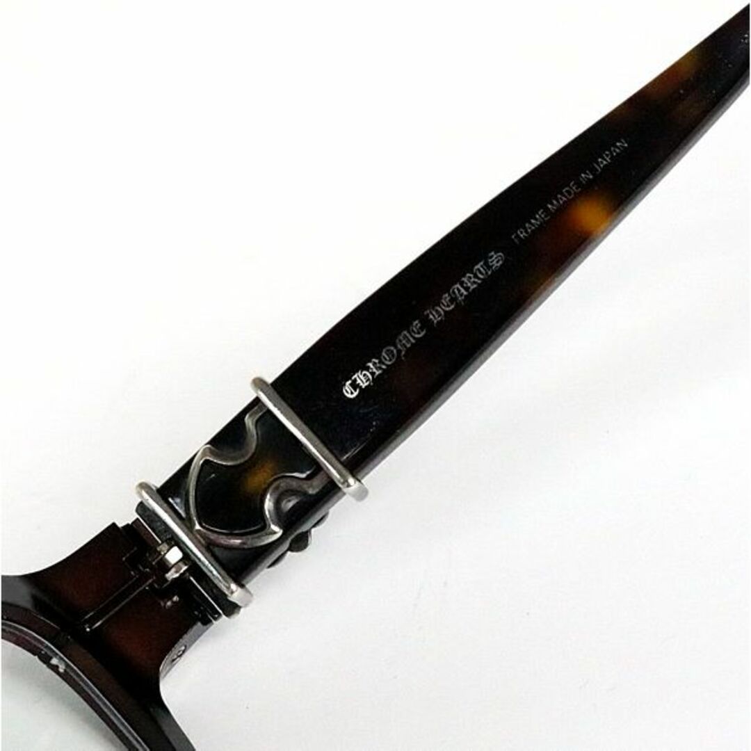 Chrome Hearts - 銀座店 クロムハーツ【FISH MITTEN 】メガネ 度入り茶