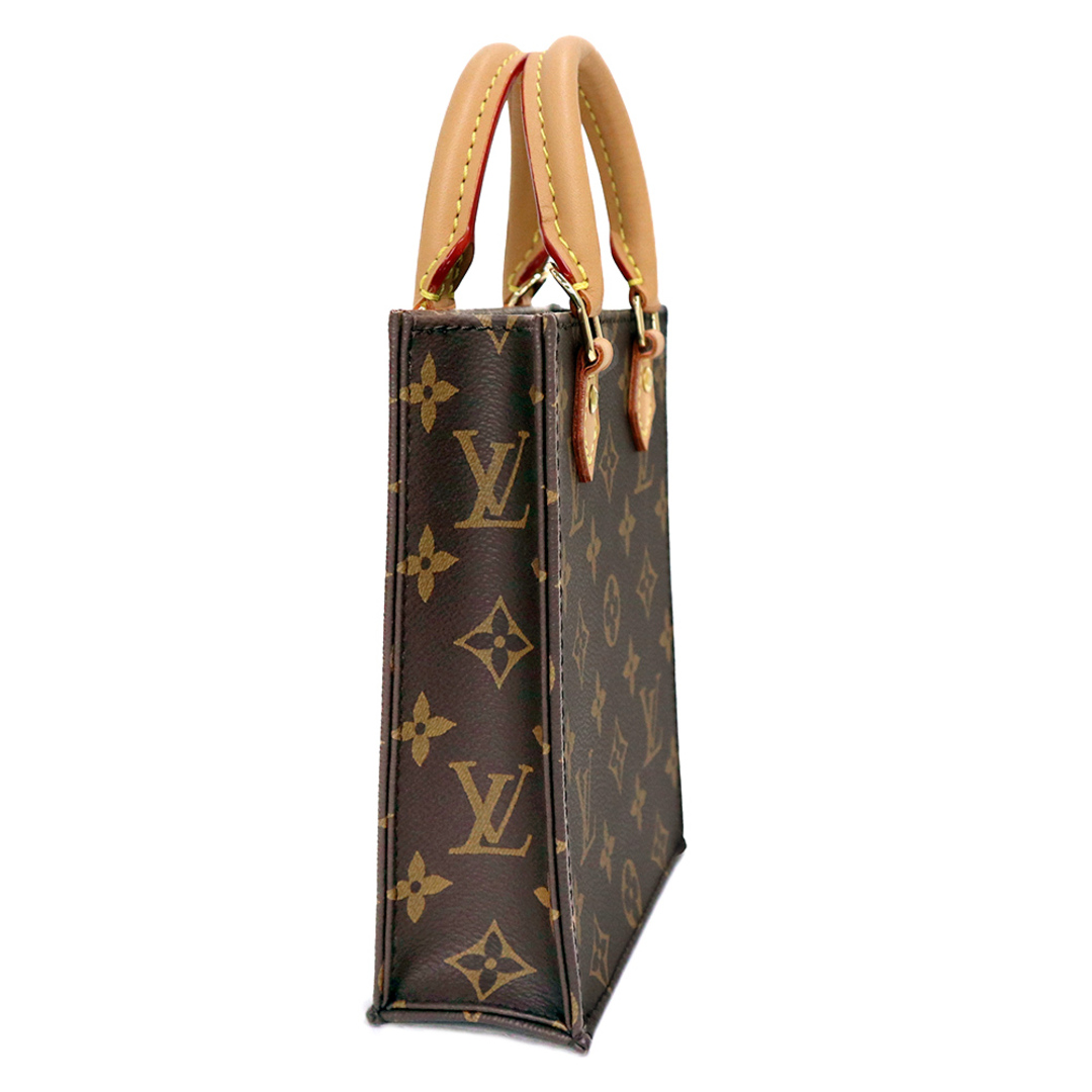 LOUIS VUITTON ルイ・ヴィトン プティット・サックプラ 2Wayショルダーバッグ モノグラム ブラウン M69442 SP5200 レディース【美品】