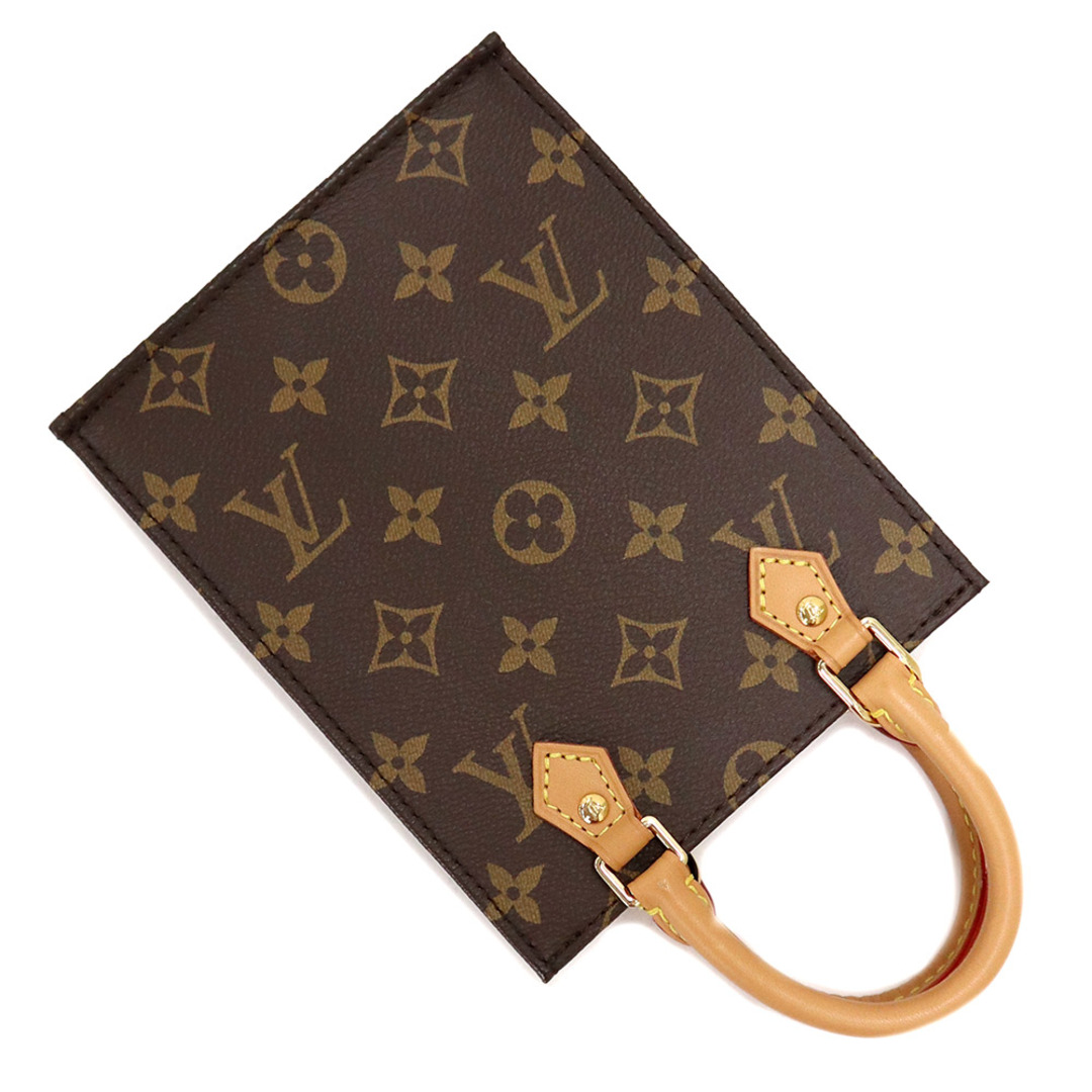 LOUIS VUITTON ルイ・ヴィトン プティット・サックプラ 2Wayショルダーバッグ モノグラム ブラウン M69442 SP5200 レディース【美品】