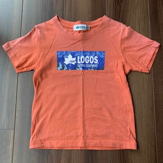 ロゴス(LOGOS)のLOGOS ロゴス Tシャツ 120 オレンジ(Tシャツ/カットソー)